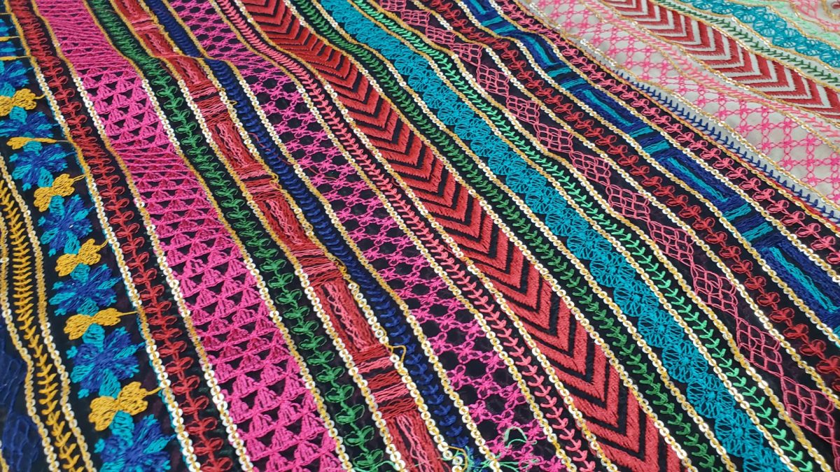 Multi Color Suit Fabric - unstitched cloth, Punjab Cloth Warehouse, Surrey, BC