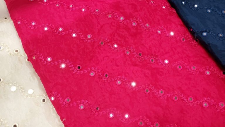 Pink Suit Fabric - unstitched cloth, Punjab Cloth Warehouse, Surrey, BC