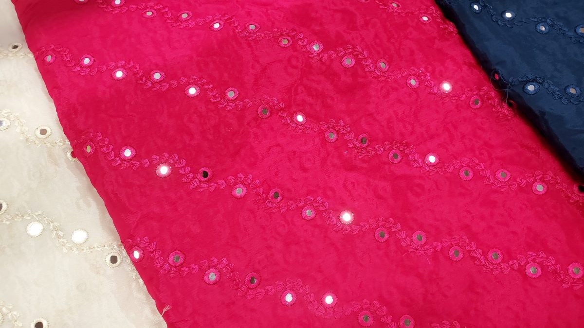 Pink Suit Fabric - unstitched cloth, Punjab Cloth Warehouse, Surrey, BC